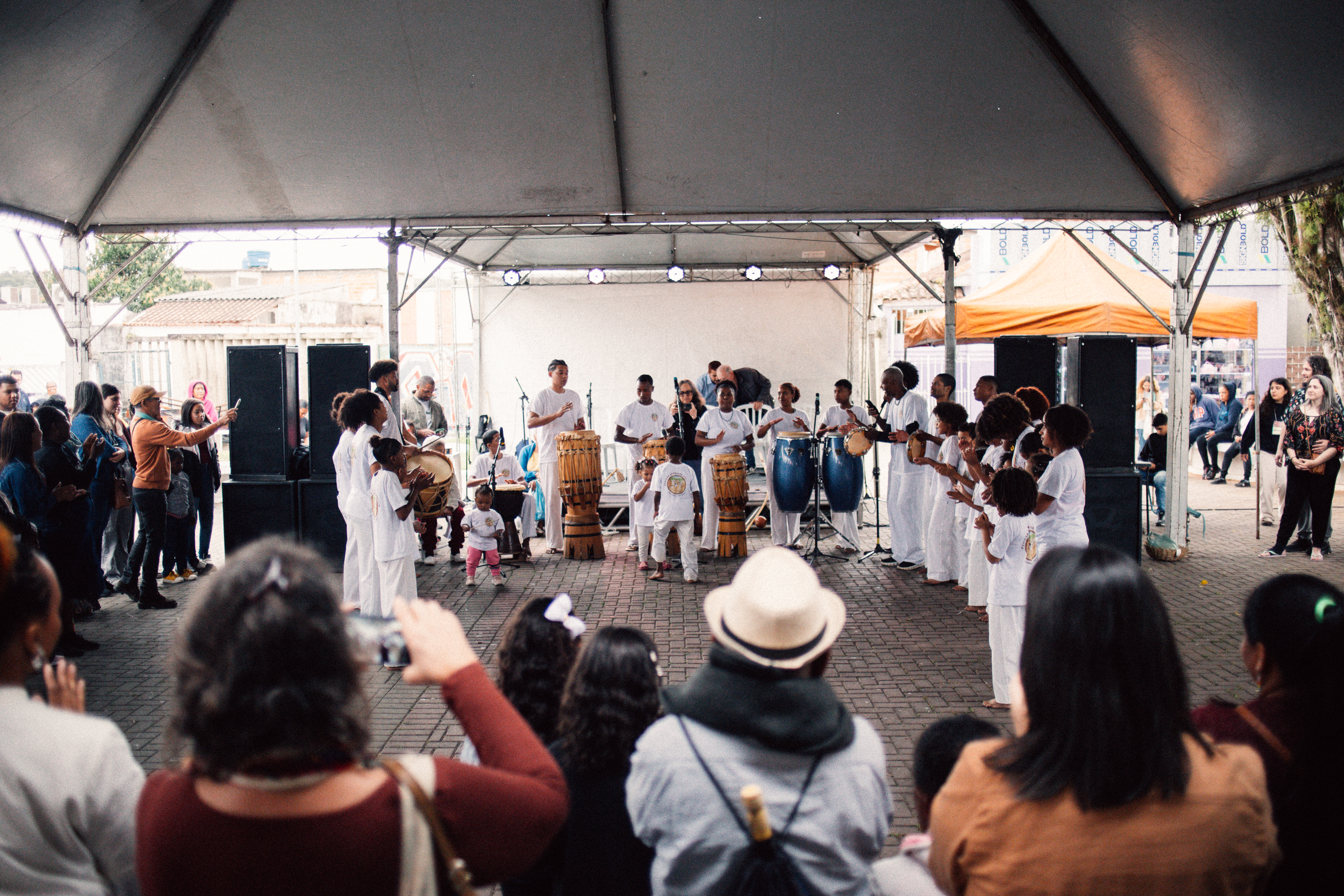 Puxirão Bernardo Furquim, do Quilombo São Pedro|Julio César Almeida/ISA