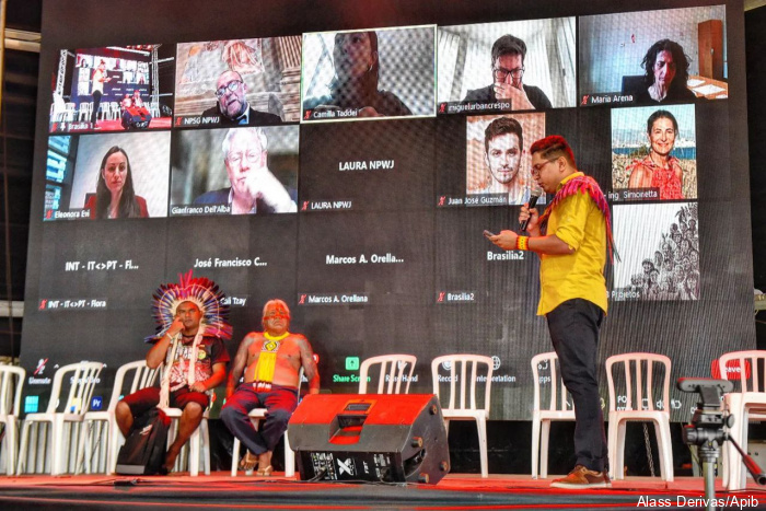 Plenária virtual teve coordenação de Luiz Eloy Terena, advogado da Apib