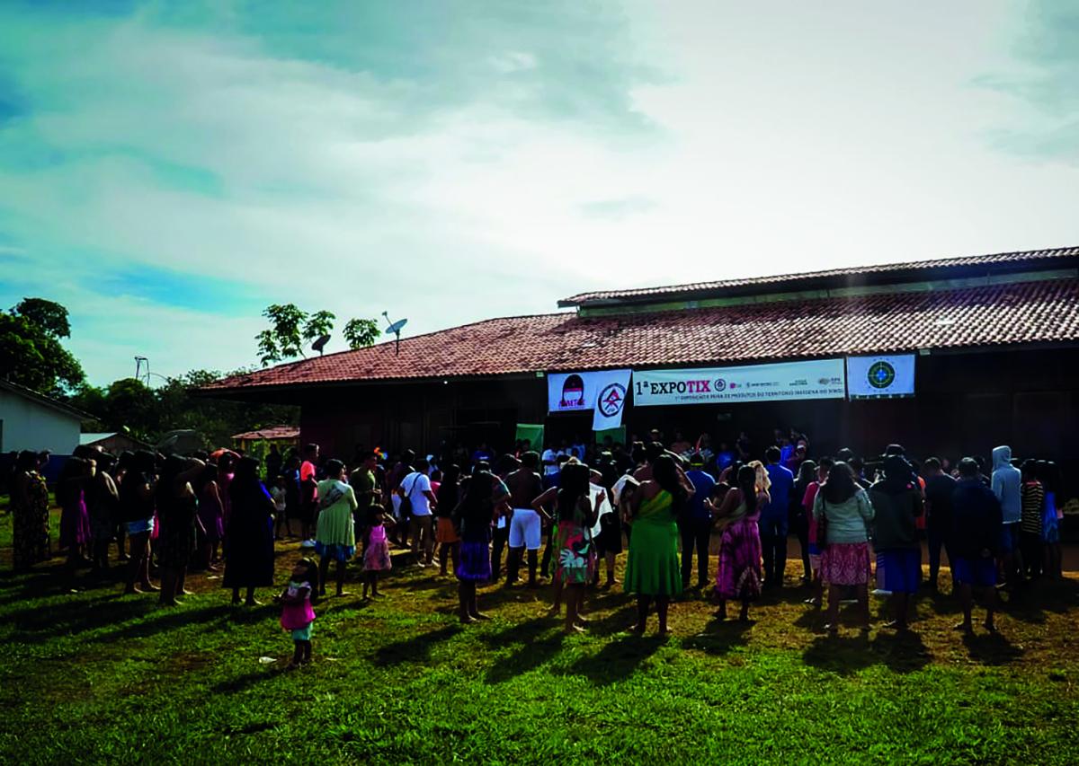 Abertura da primeira Exposição de produtos do Território Indígena do Xingu