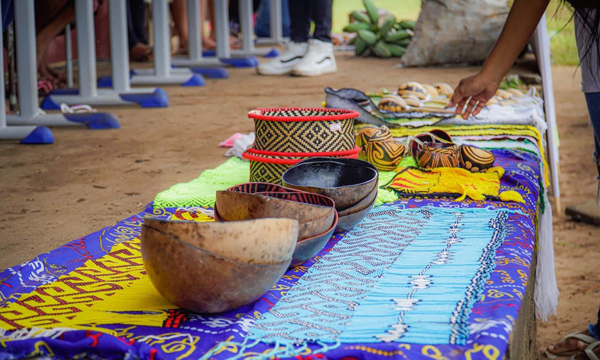 Arte e artefatos do povo Yudjá