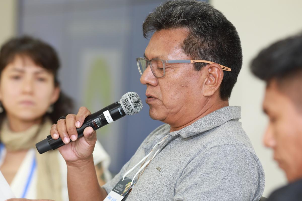 Carlos Alves, do Movimento Tapajós Vivo