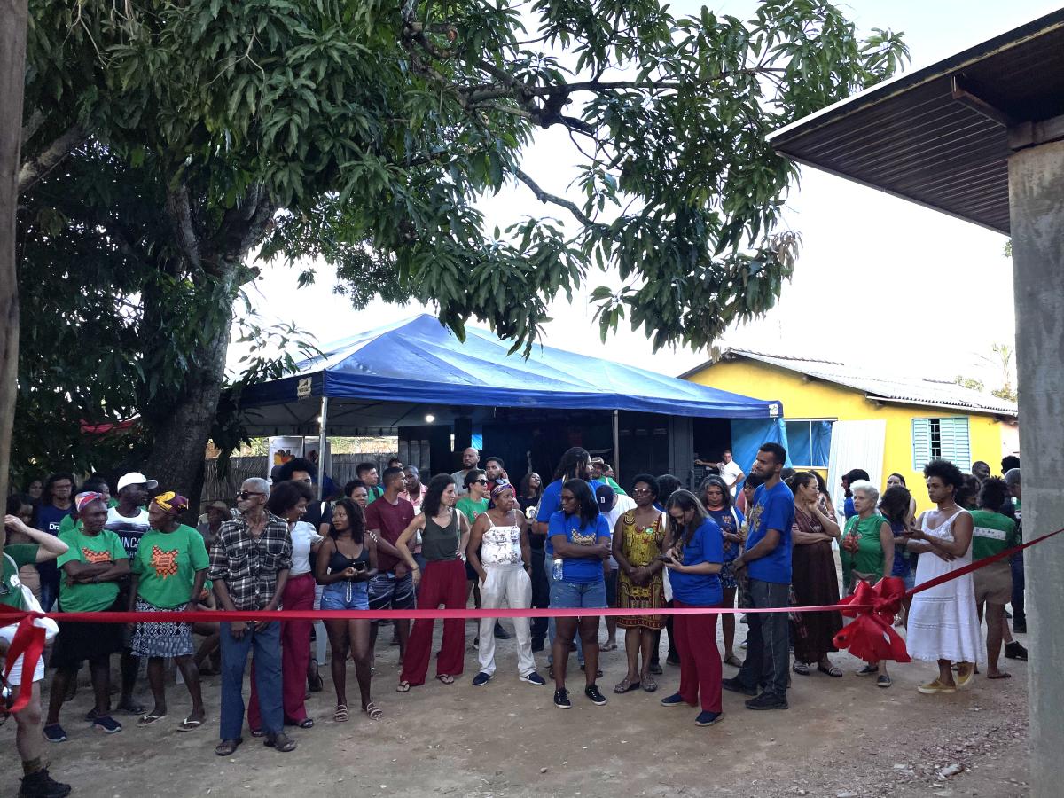 Inauguração do mercado Kalunga, em Cavalcante (GO) | Ester Cezar / ISA