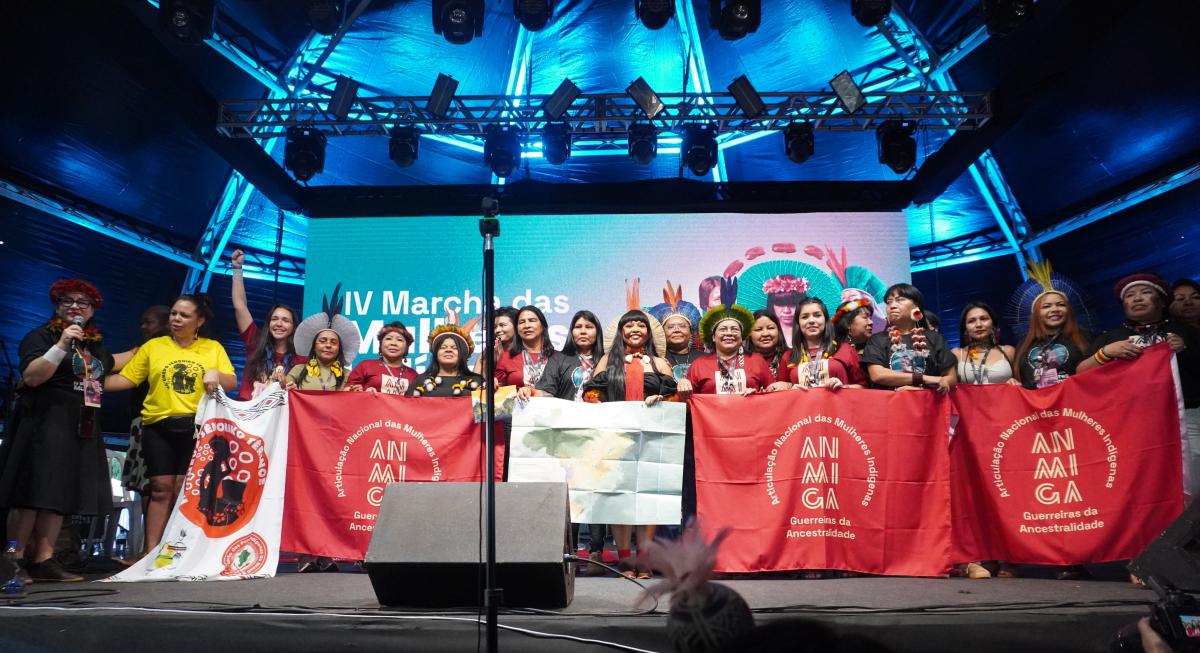 Abertura da Marcha das Mulheres Indígenas de 2025