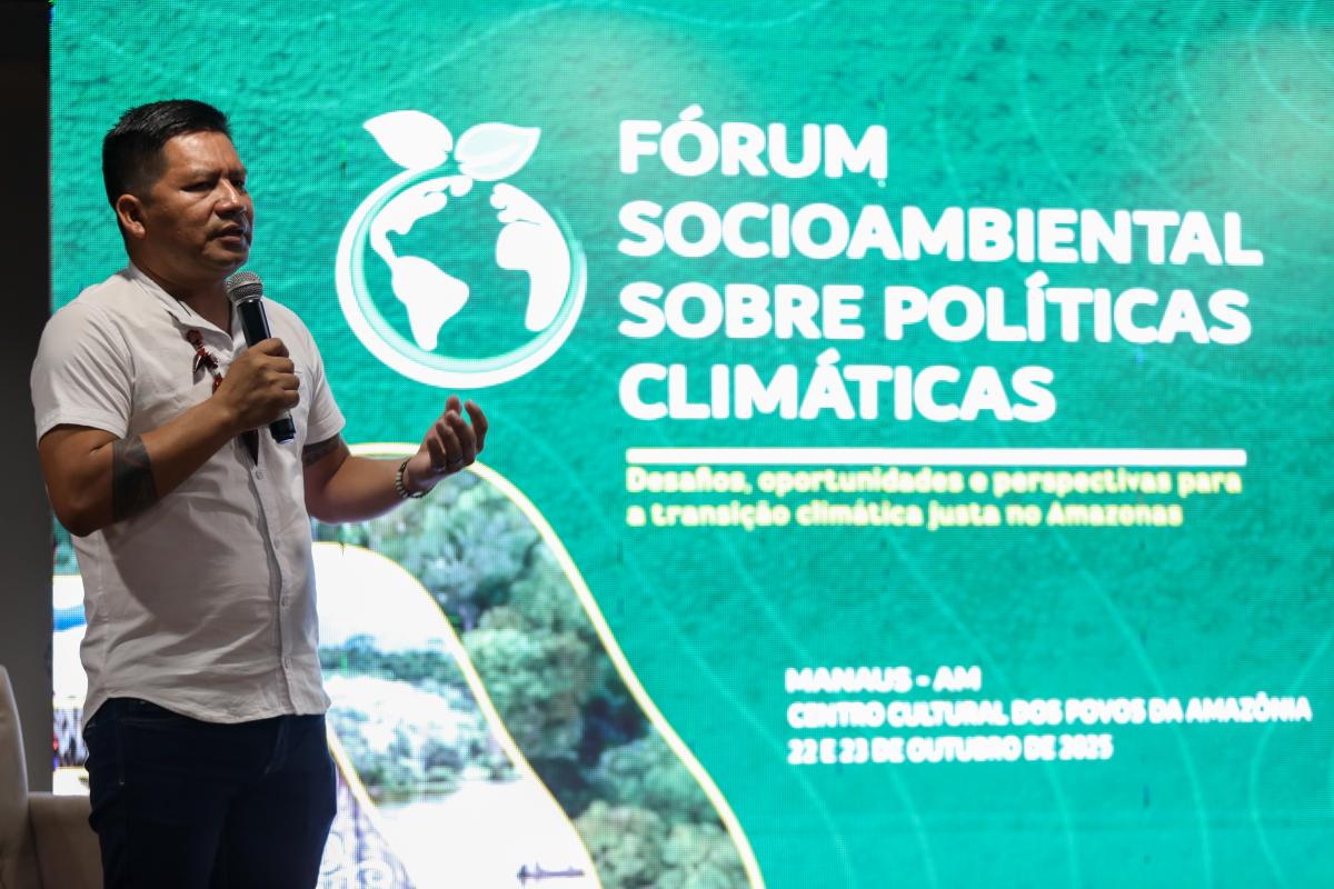 Dário Baniwa, presidente da Foirn