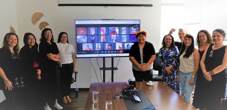  Em uma reunião com a presença virtual de lideranças do povo Nawa e da presidenta da Funai, Joenia Wapichana, a Terra Indígena Nawa foi reconhecida